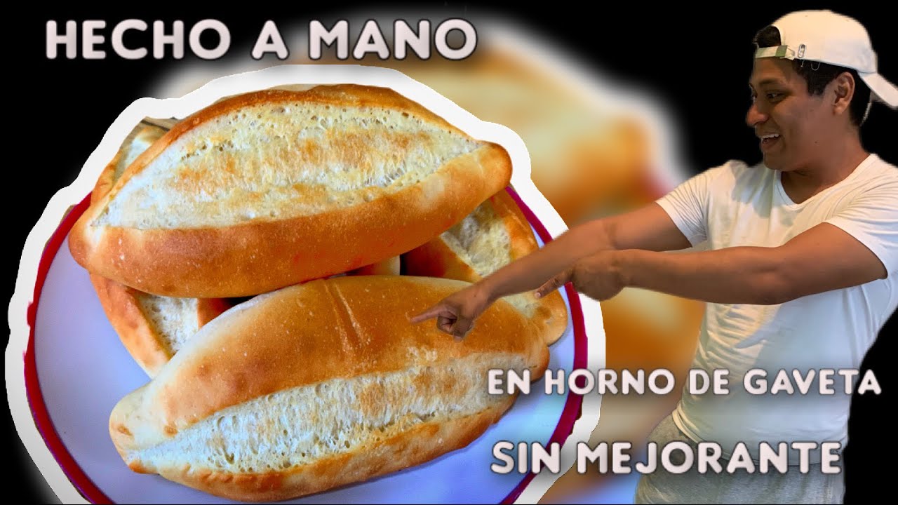 🔥El mejor BOLILLO hecho a mano, en horno de gaveta, sin mejorante y sin vapor