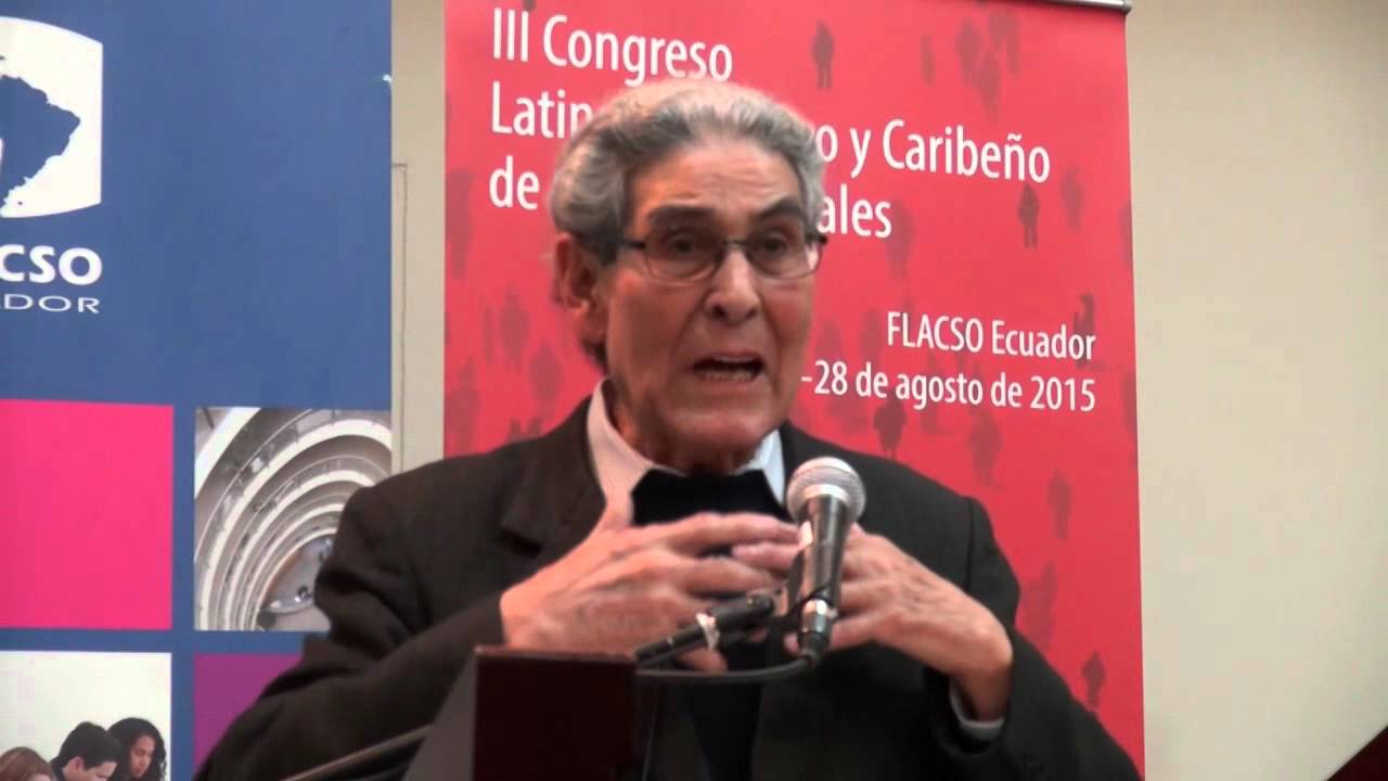 Aníbal Quijano en el III Congreso Latinoamericano y Caribeño de Ciencias Sociales