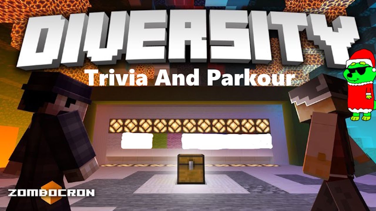 Minecraft Diversity Trivia And Parkour (DawgMas Day 10)!