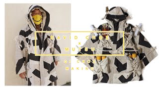 David Choe x Mutsu / GI Choe Hooded Kimono Jacket / Making