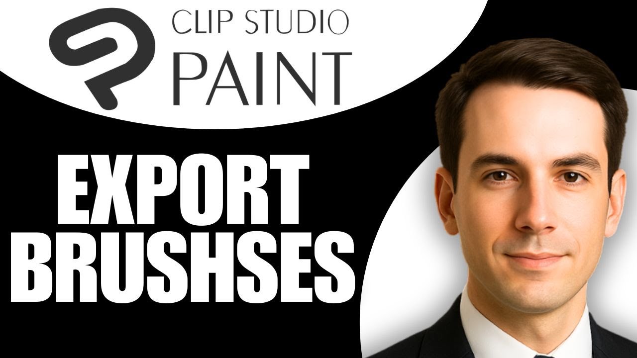 How To Export Brushes In Clip Studio Paint - YouTube