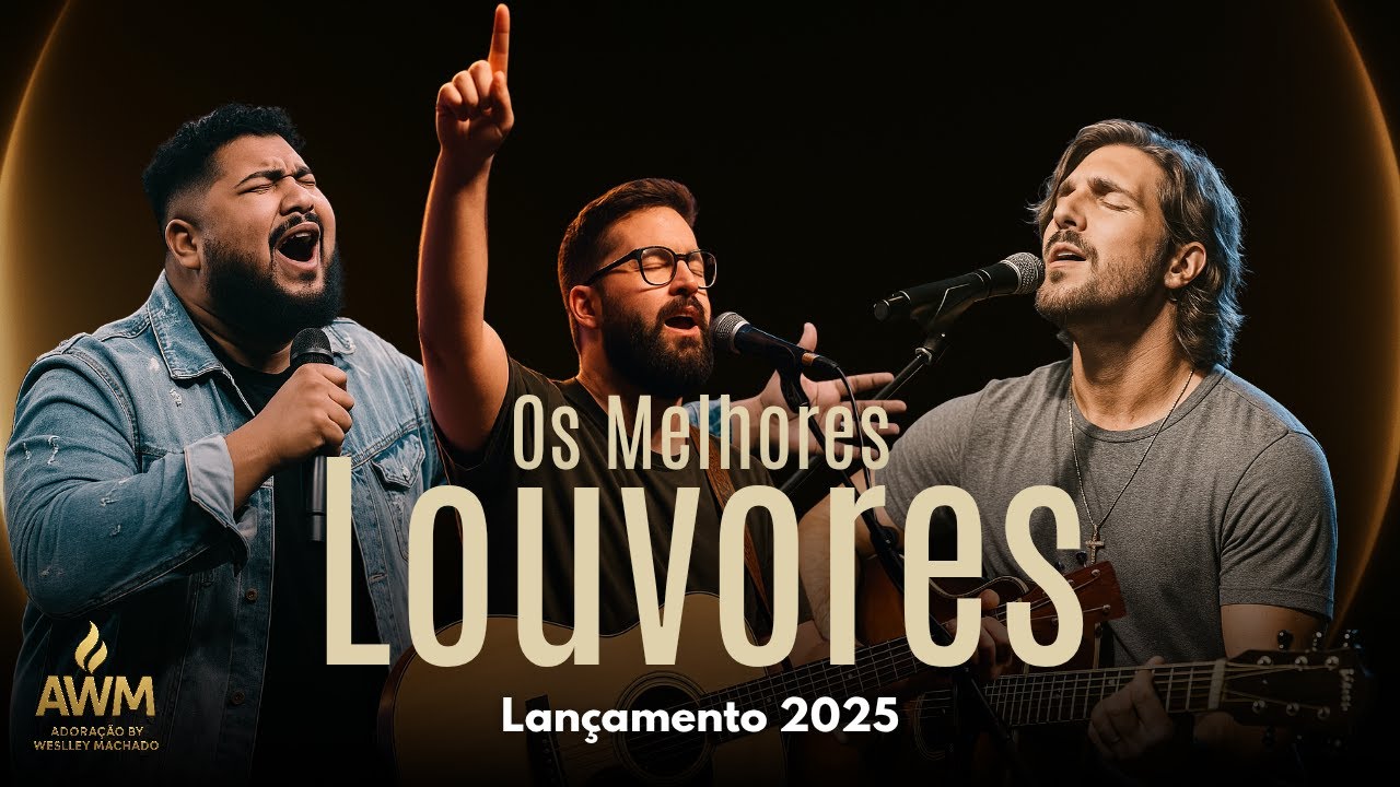 Lançamento 2025 - Os Melhores Louvores de Adoração | Hinos Evangélico Que Toca na Alma - Gospel 2025