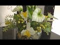 Centro de Mesa con Flores Blancas DIY