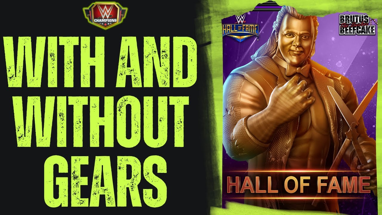 6 Star Character Gameplay-Brutus Beefcake-Hall of Fame-WWE Champions