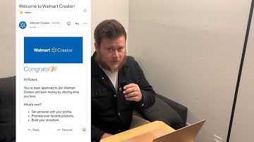 I just got accepted to the Walmart Creator Program!