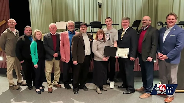 Summers County receives the Jennings Randolph Award