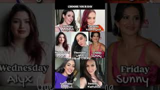 Choose Your Day 😍#adultentertainment #mustwatch #whosthatgirl #cornstar