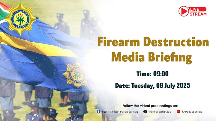 SAPS DESTROYS FIREARMS, PARTS, AND AMMUNITION FORFEITED TO THE STATE
