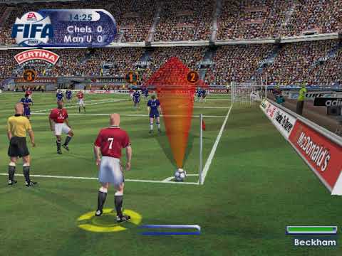 FIFA 2001 gameplay (PC Game, 2000)
