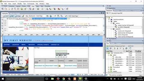 Page Restriction in Dreamweaver