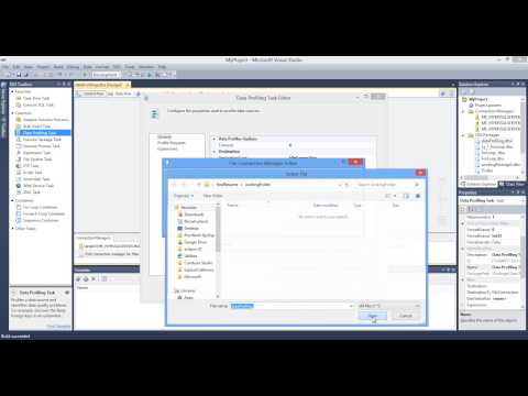 SSIS Data Profiling Example