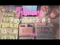 💸$422 Cash Envelope Stuffing | Sinking Funds || February Paycheck #1 2022 || Low Income