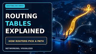 Routing Tables Explained Simply (How Routers Choose a Path)