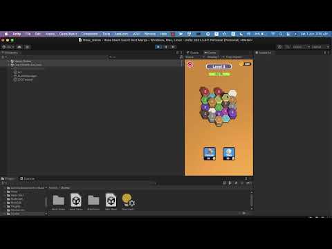 hexa sort unity source code