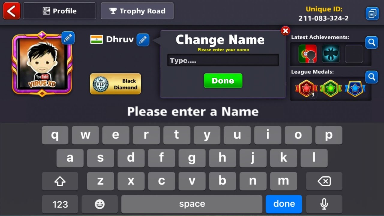 Update On Name Changing In 8 Ball Pool