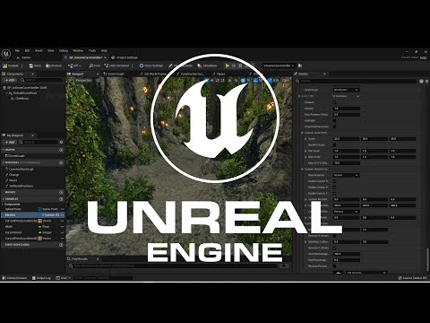 Procedural Caves. Walkable path tutorial - Unreal Engine 5