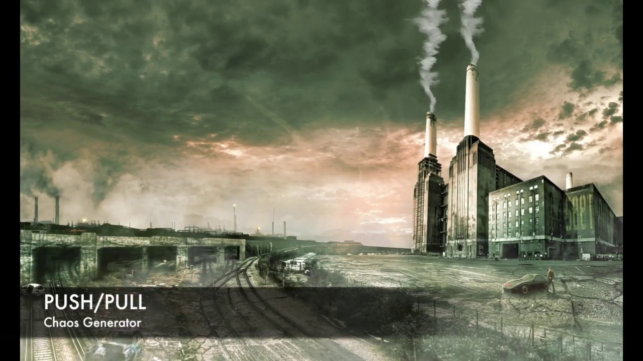 Chaos Generator - PUSH / PULL (animated art clip by Trevor Storey)