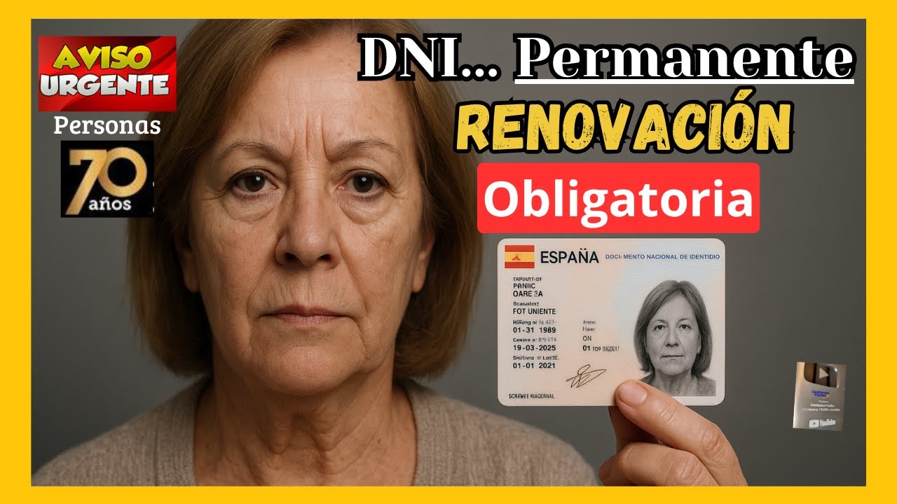 ❗𝐎𝐣𝐨 𝐩𝐞𝐫𝐬𝐨𝐧𝐚𝐬 𝐌𝐚𝐲𝐨𝐫𝐞𝐬❗...𝐏𝐨𝐫 𝐋𝐞𝐲 𝐀𝐡𝐨𝐫𝐚...𝐄𝐒 𝐎𝐁𝐋𝐈𝐆𝐀𝐓𝐎𝐑𝐈𝐎 𝐑𝐄𝐍𝐎𝐕𝐀𝐑 𝐞𝐥 𝐃𝐍𝐈 𝐏𝐄𝐑𝐌𝐀𝐍𝐄𝐍𝐓𝐄 #gestionesfaciles