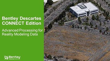 Advanced Processing for Reality Modeling Data in Descartes CONNECT Edition
