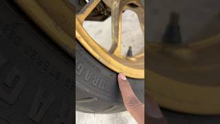 Big mistake install new tyre 🛞  🤬 #bikereview #automobile #problem #tyre ￼