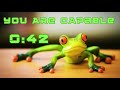 1 Minute Motivational Classroom Timer- You Are Capable