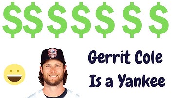 Gerrit Cole Is a New York Yankee - Reaction!