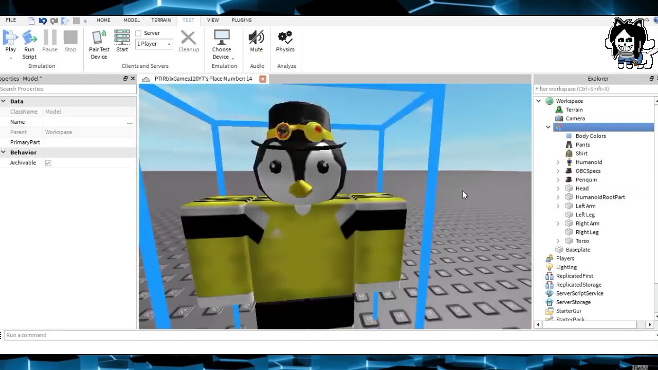 how to create your own game face in roblox