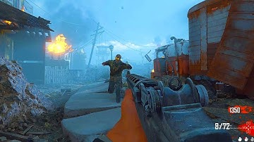 Nuketown Zombies 4K – Custom Map Gameplay (No Commentary)