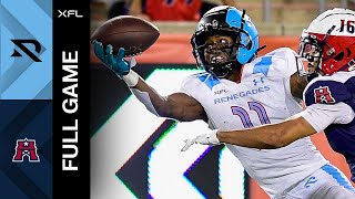 XFL South Division Championship  Full Game