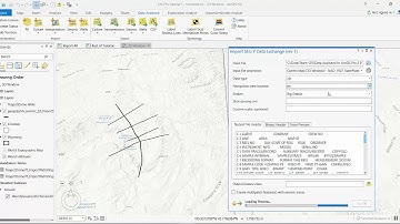 How to import SEG-Y seismic navigation and traces to ArcGIS Pro