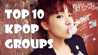 My Top 10 Favourite Kpop Groups | I Heart Kpop
