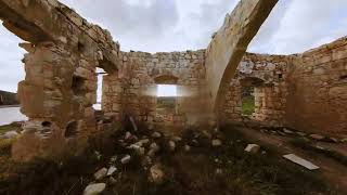 A ghost town in Cyprus that was once home to the Knights Templar - Foinikas || 4K FPV