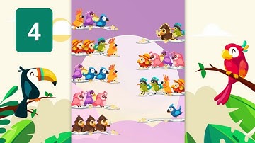 Bird Sort Color | #4 | Level 16-20