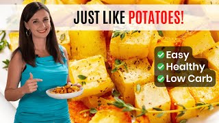 ROASTED RUTABAGA: Tastes Like Potatoes, Low Carb, & So Easy!
