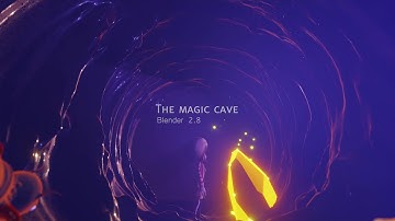 blender 2.8 animation  [ The magic Cave  ]
