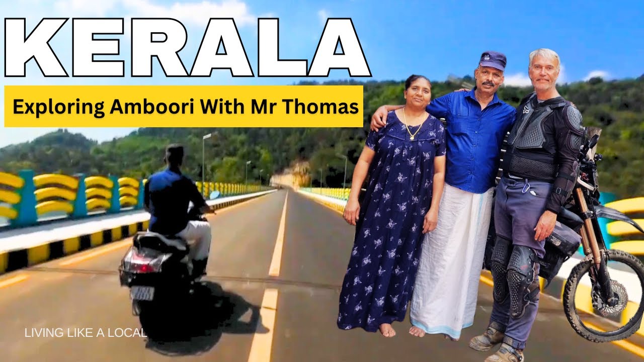 Invited Into a Kerala Family Home While Riding India