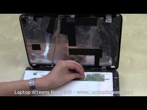 Laptop screen replacement / LCD repair [HP G6]