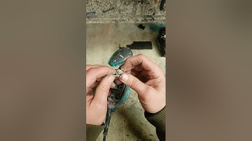 How to change the brushes on a makita BO5031 that won