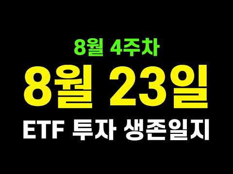 8월 4주차 💰요번주:-5.3%