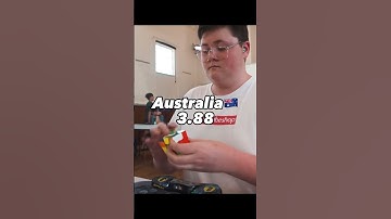 Countries With The Best Solves | Day 172 of daily uploads until @thecubicleofficial sponsors me