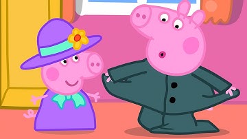 Peppa Pig in Hindi | Peppa and George Play Dress Up | तैयार होना | Hindi Cartoons for Kids