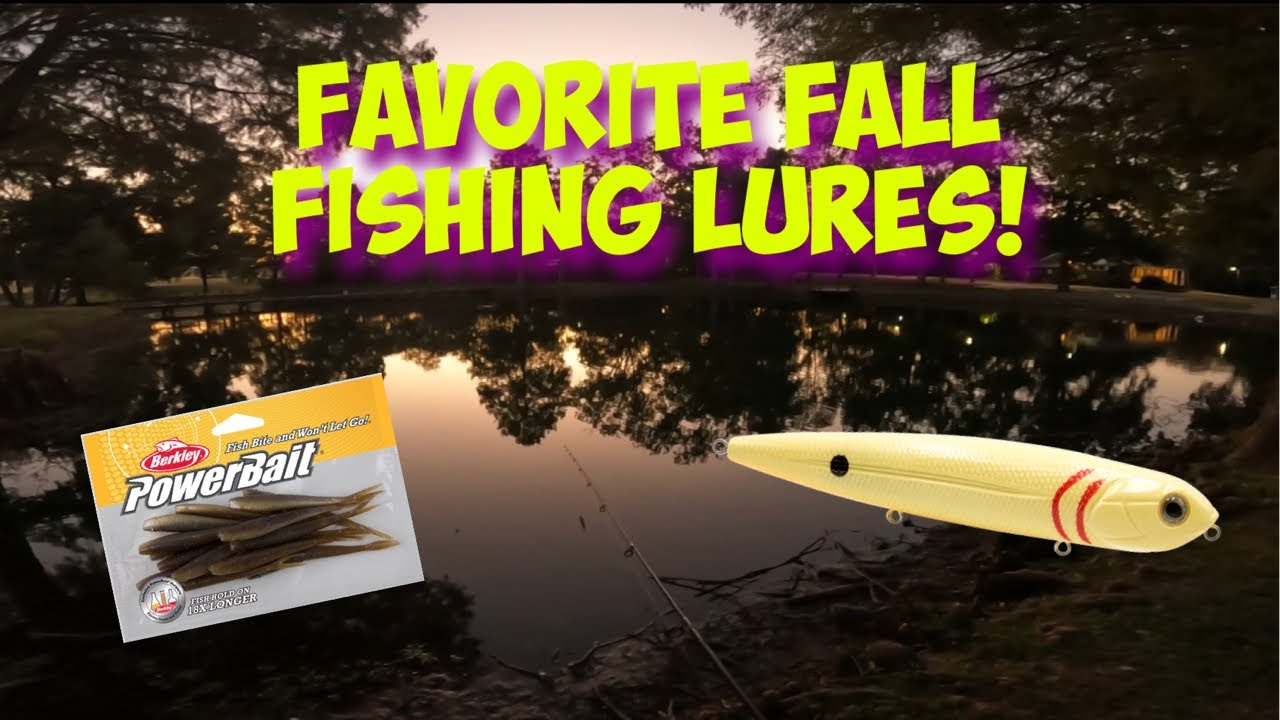 Bass fishing in the fall with my favorite lures