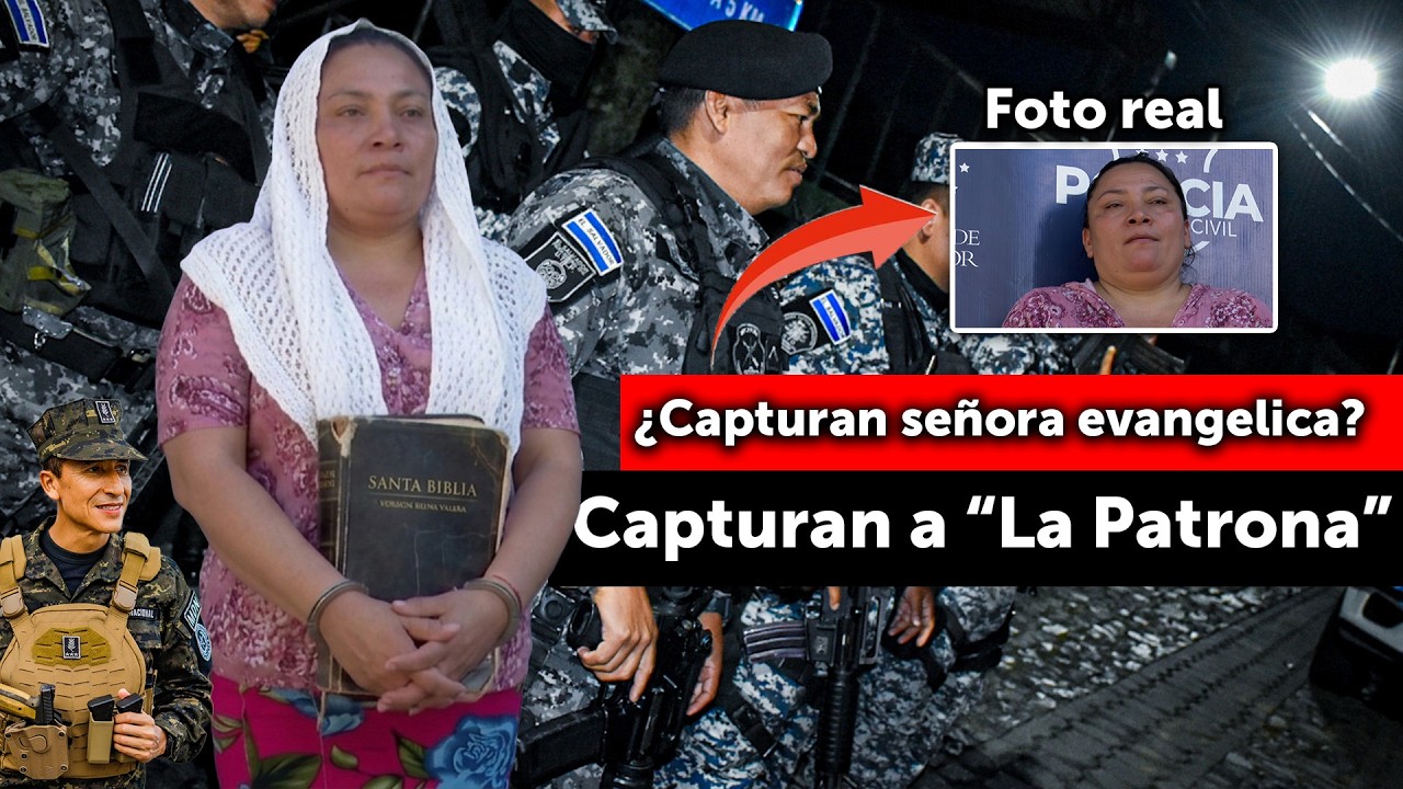¿Capturan señora evangelica? Capturan a “La Patrona”: la mujer que predicaba con Biblia en mano
