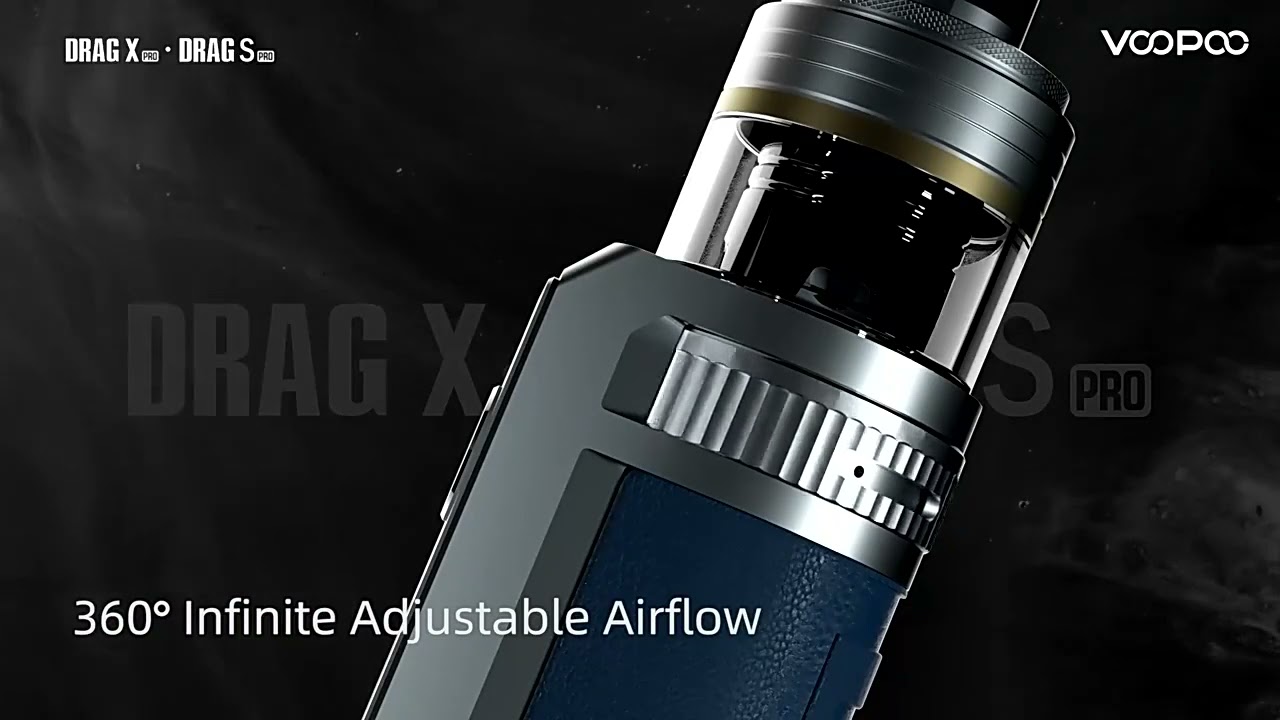 Original VOOPOO 80W DRAG S Pro Mod KIT 5.5ml TPP X Pod Tank   Electronic cigarettes