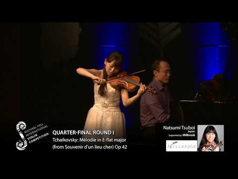 2017 Round #1 Competitor #7 N Tsuboi | Tchaikovsky: Mélodie in E flat major Op 42