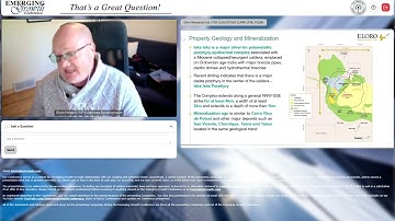 Eloro Resources, Ltd. (OTCQX: ELRRF) (TSX: ELO)