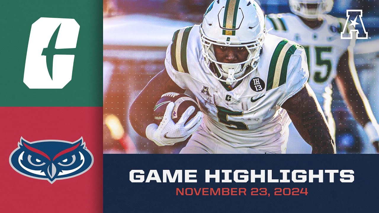 Game Highlights: Charlotte vs Florida Atlantic (Nov. 23, 2024) - YouTube