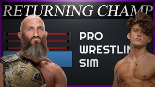 My local to global save hired HOOK to a HUGE contract - Pro Wrestling Sim