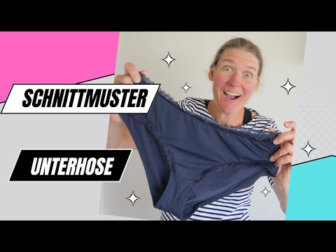 Schnittmuster Unterhose erstellen,
