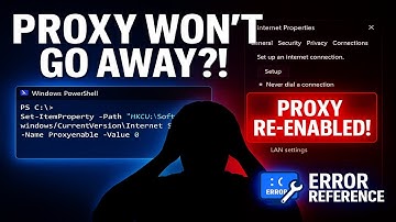 This ONE PowerShell Trick Will FINALLY Delete Your Stubborn Windows Proxy Settings!